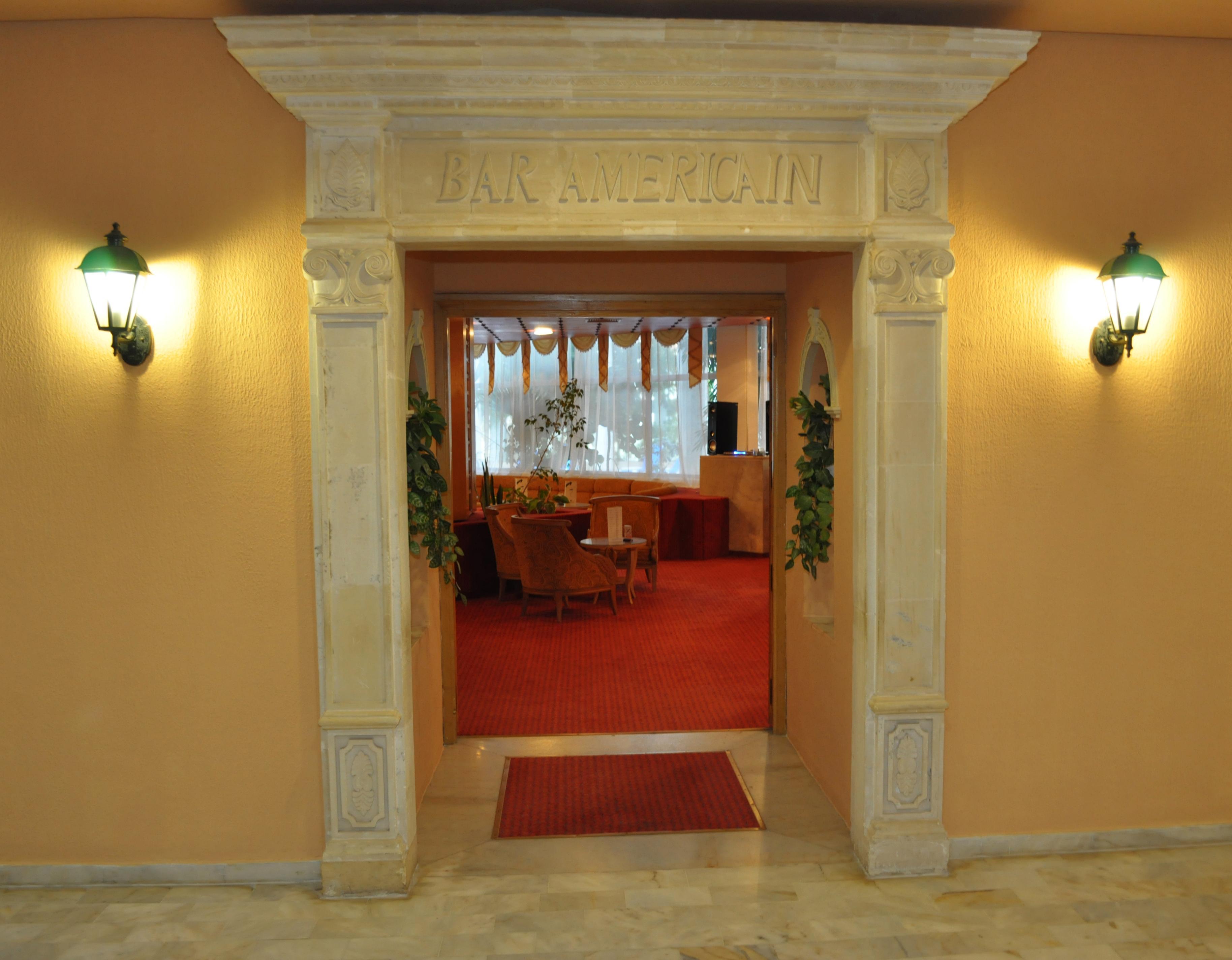 Marhaba Palace Port El Kantaoui Kültér fotó Entrance to the hotel